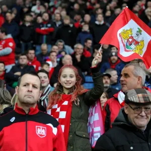 Bristol City Fans Epic Display of Passion Print