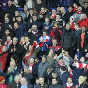 Bristol City Fans Print at The Hawthorns