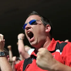 Bristol City Fans Euphoria Print Bristol City Fans Euphoria Print