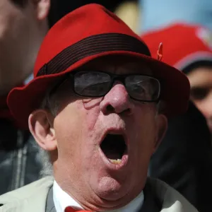 Bristol City Fan's Euphoric Moment Print