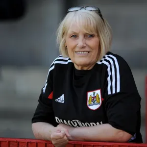 Bristol City Fan's Euphoric Moment Print
