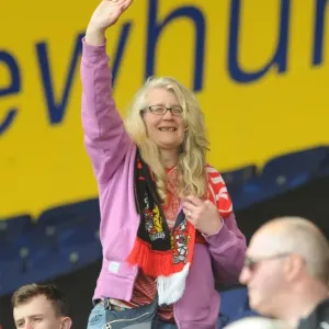 Bristol City Fan's Euphoric Moment Print
