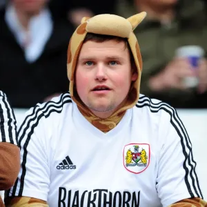 Bristol City Fan's Excitement at The Valley: Charlton Athletic vs. Bristol City, Npower Championship (04/05/2013) Bristol City Fan's Excitement at The Valley: Charlton Athletic vs. Bristol City, Npower Championship (04/05/2013)
