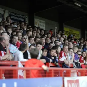 Bristol City Fans in Full Force Print