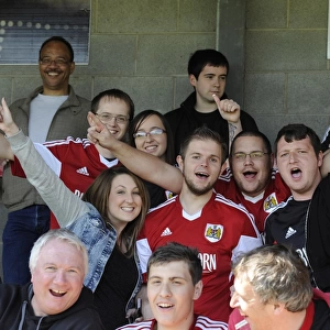 Bristol City Fans in Full Force at Checkatrade Stadium
