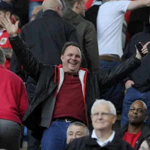 Bristol City Fans in Full Force at Coventry's Ricoh Arena, October 2014 Bristol City Fans in Full Force at Coventry's Ricoh Arena, October 2014