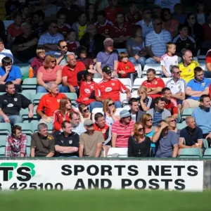 Bristol City Fans in Full Force at Huish Park: Pre-Season Friendly Against Yeovil Town