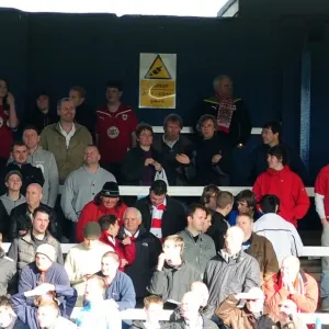 Bristol City Fans Print at Peterborough Championship Match 2010