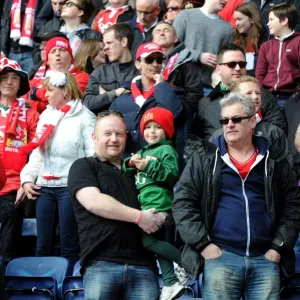 Bristol City Fans in Full Force Print at Deepdale
