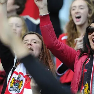 Bristol City Fans in Full Force at Ricoh Arena: Sky Bet League One Clash (Coventry City v Bristol City) Bristol City Fans in Full Force at Ricoh Arena: Sky Bet League One Clash (Coventry City v Bristol City)