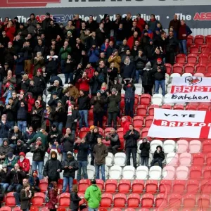 Bristol City Fans in Full Force at Rotherham United Match, Sky Bet Championship (November 2015) Bristol City Fans in Full Force at Rotherham United Match, Sky Bet Championship (November 2015)