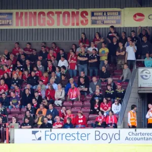 Bristol City Fans in Full Force at Scunthorpe United Championship Match, 17th April 2010 Bristol City Fans in Full Force at Scunthorpe United Championship Match, 17th April 2010