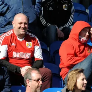 Bristol City Fans in Full Force Print