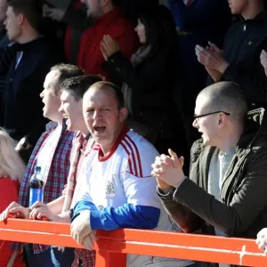 Bristol City Fans in Full Force at Sky Bet League One Match against Crawley Town, March 2015
