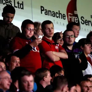 Bristol City Fans in Full Force at Wycombe Wanderers League Cup Match, 2016