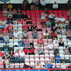 Bristol City Fans at Goldsands Stadium: Pre-Season Friendly Against Bournemouth (2013)