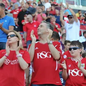 Bristol City Fans Honor Steve Lansdown Print Bristol City Fans Honor Steve Lansdown Print