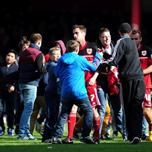 Bristol City Fans Invade Pitch in Euphoria of Championship Promotion