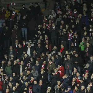 Bristol City Fans at iPro Stadium during Derby County Match, December 2015 Bristol City Fans at iPro Stadium during Derby County Match, December 2015