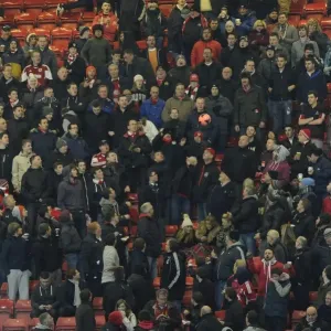 Bristol City Fans Keeping the Ball in the Stands Print Bristol City Fans Keeping the Ball in the Stands Print