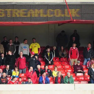 Bristol City Fans at Nottingham Forest's The City Ground, 07-04-2012 Bristol City Fans at Nottingham Forest's The City Ground, 07-04-2012