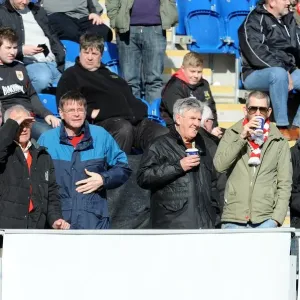 Bristol City Fans Passionate Support Print