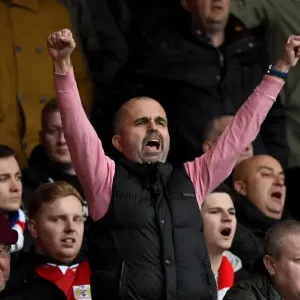 Bristol City Fans at Nottingham Forest Print