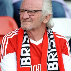 Bristol City Fan's Passionate Support at Stevenage vs. Bristol City, Sky Bet League One (April 2014) Bristol City Fan's Passionate Support at Stevenage vs. Bristol City, Sky Bet League One (April 2014)