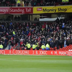 Bristol City Fans Rally at The City Ground Print