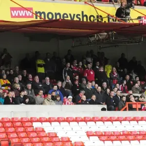 Bristol City Fans Rally at The City Ground during Nottingham Forest vs. Bristol City Football Match, April 2012 Bristol City Fans Rally at The City Ground during Nottingham Forest vs. Bristol City Football Match, April 2012