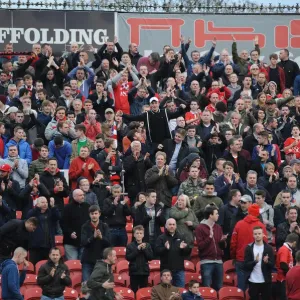 Bristol City Fans Rally at Swindon Town's County Ground, November 2014