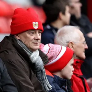 Bristol City Fans Rally Print at The Valley