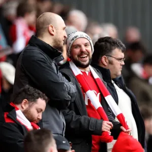 Bristol City Fans Rally Print at The Valley