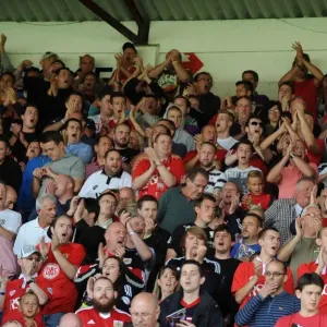 Bristol City Fans in Full Support at Ashton Gate: Bristol City vs Colchester United, Sky Bet League One Bristol City Fans in Full Support at Ashton Gate: Bristol City vs Colchester United, Sky Bet League One