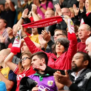 Bristol City Fans in Full Swing: Rotherham United vs. Bristol City, Sky Bet Championship (September 10, 2016)