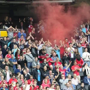 Bristol City Fans Unleash Flair at Milton Keynes Dons Match, 2013