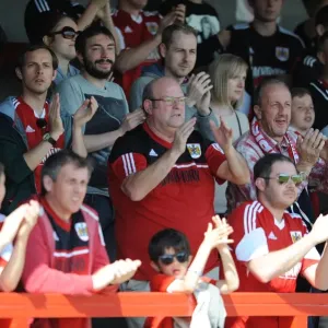 Bristol City Fans Print, Checkatrade Stadium 2014