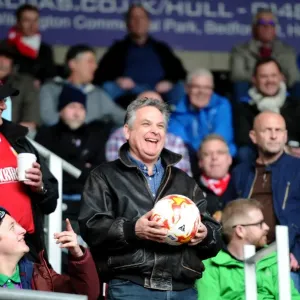 Bristol City Fans Unwavering Passion at Hull City vs. Bristol City, Sky Bet Championship (April 2016)