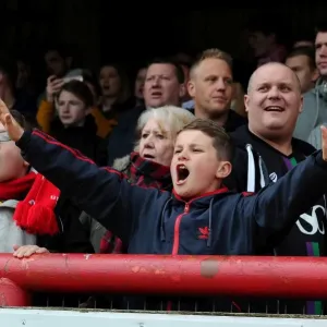 Bristol City Fans Print at Griffin Park
