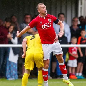 Bristol City FC Print - Aaron Wilbraham in Action