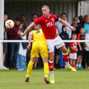 Bristol City FC Print - Aaron Wilbraham in Action