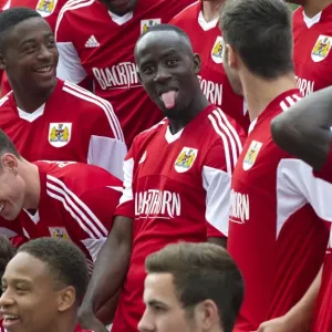 Bristol City FC Team Photo Print 2013