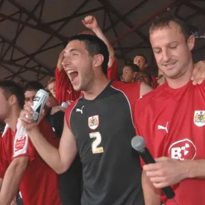 Bristol City FC Championship Promotion Print