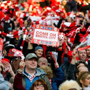 Bristol City FC Print: Wembley Stadium Johnstones Paint Trophy Final