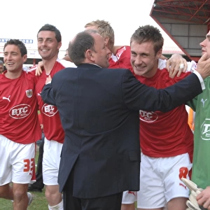 Bristol City FC: Celebrating Promotion to the Championship