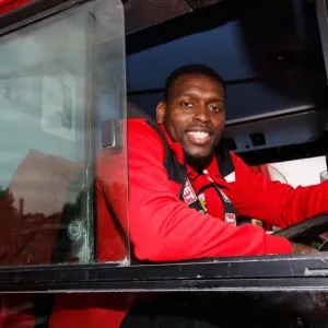 Bristol City FC: Champions Parade - Jay Emmanuel-Thomas Triumphant Ride Bristol City FC: Champions Parade - Jay Emmanuel-Thomas Triumphant Ride