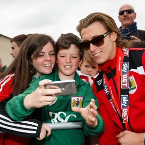 Bristol City FC Champions Parade: Luke Freeman's Epic Selfie with Fans Bristol City FC Champions Parade: Luke Freeman's Epic Selfie with Fans