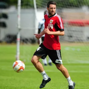 Bristol City FC: Cole Skuse in Pre-Season Training, July 2012