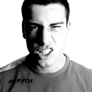 Bristol City FC: Defender Tamas Vasko's Intense Portrait Bristol City FC: Defender Tamas Vasko's Intense Portrait
