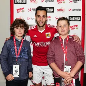 Bristol City FC: Dougie Allward's Captivating Image of Triumphant Players Celebrating Sky Bet League One Victory over Notts County (18/04/2014) Bristol City FC: Dougie Allward's Captivating Image of Triumphant Players Celebrating Sky Bet League One Victory over Notts County (18/04/2014)
